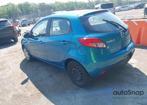 2012 Mazda Mazda2 from USA, damaged, VIN JM1DE1KZ9C0152366